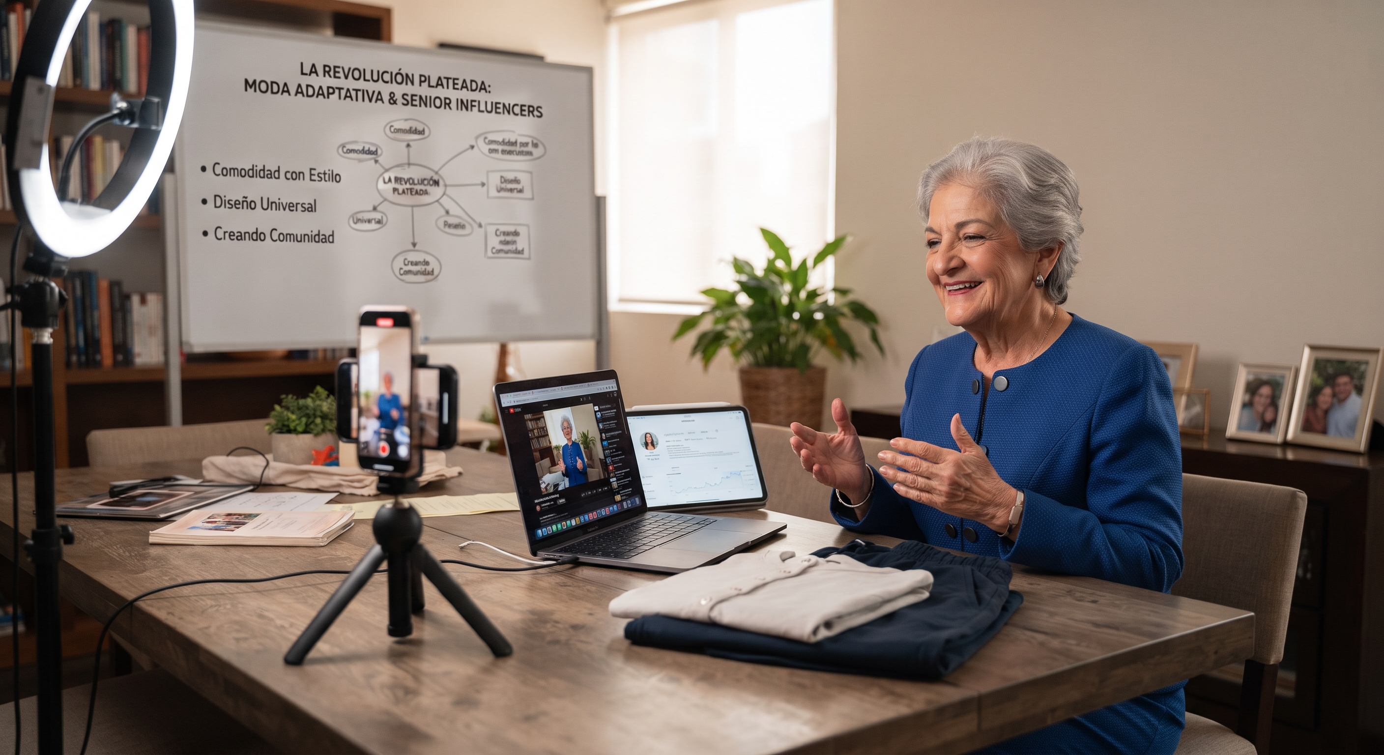 El auge de la moda adaptativa y los senior influencers